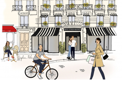 Illustration facade Regencia